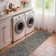 Floral Machine Washable Area Rug