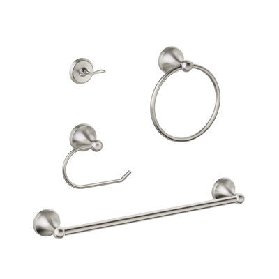 Ensemble de quincaillerie de salle de bain 4 pièces