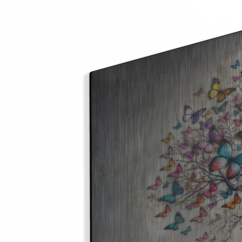  'Tree Of Flight' by Rey Klimt Metal Wall Art, 48" x 24"