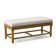 Banc en bois massif Louisa