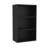 Wall Cabinet With Open Shelves For Living Room - Black Storage In Different Rooms Sleek Look-762010411