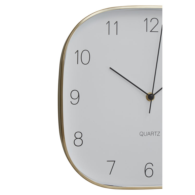 Attleboro Wall Clock, Gold