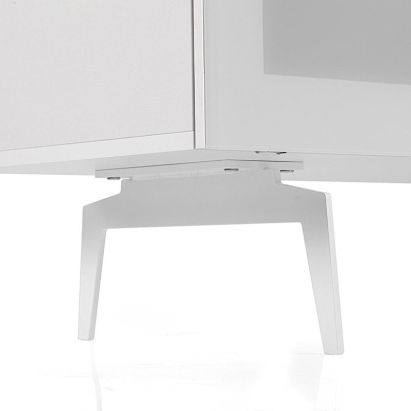 Mcmartin TV Stand for TVs up to 75", Black/White