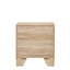 Table de chevet contemporaine à 2 tiroirs 1pc