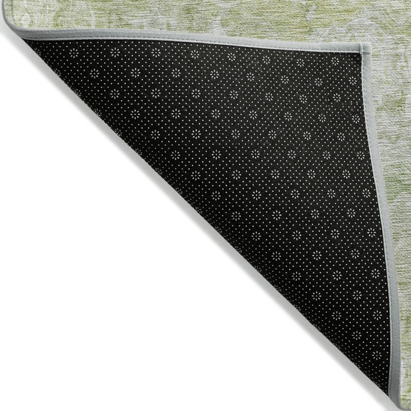 Tapis intérieur / extérieur en polyester tissé à la machine Malchow, Rectangle 9 pi x 12 pi
