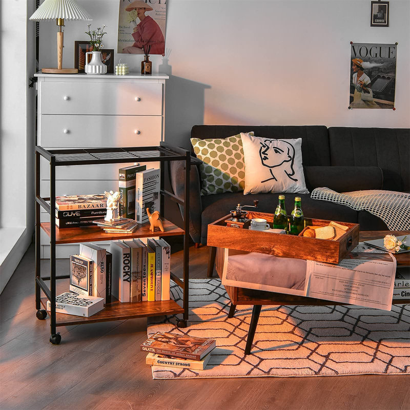 Wilsonville Steel Bar Cart