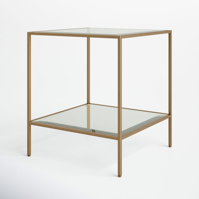Edgarton Glass End Table