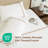 Dreamology 100% Cotton Percale Embroidered Sheets Set, Queen Size, Cool, Soft, Breathable & Crisp Bedsheet & Pillowcase with Deep Pocket Up to 16 Inches (Brown)-124133920-124133921