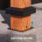 Hamilton 12 FT. x 20 FT. Hard Top Gazebo With Solar Self Powered LED Lights, Mosquito Netting And Canopy Hook