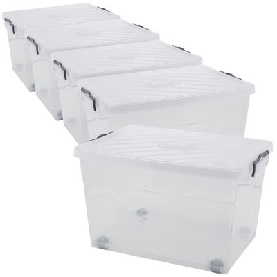 Rebrilliant Plastic Stackable Drawer