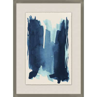 Cobalt Impressions 2 Painting by Thom Filicia