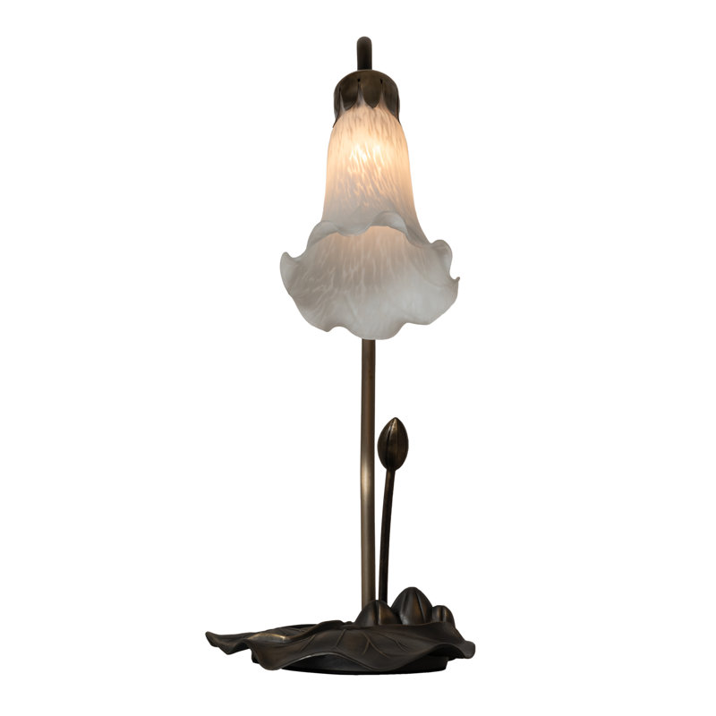 Nedra Arched Table Lamp Set, White