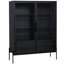 Vitrine autoportante de 51,2 po avec 2 tiroirs de rangement-1551208854