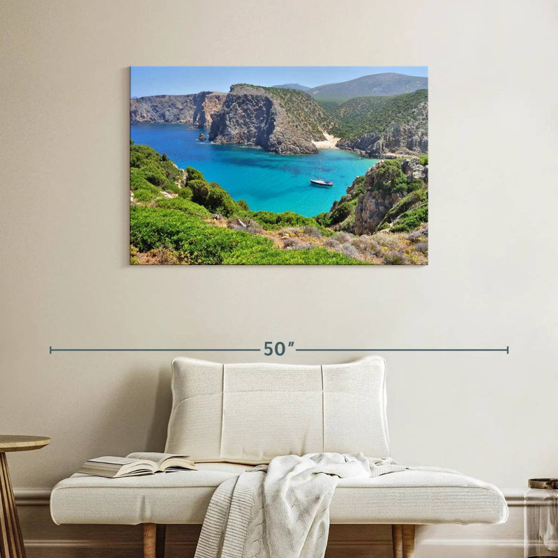 Gillard Sardinia, plage d'Alghero, H 26 po x l 39 po