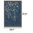 Cherry Blossom Navy Area Rug