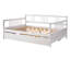 Lit de jour double en bois avec lit gigogne simple-1184057518