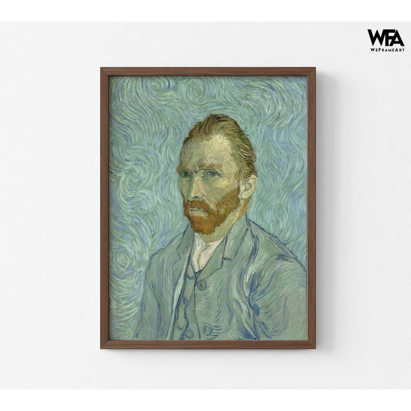 Reproduction d'art de Vincent Van Gogh, impression d'autoportrait, impression d'art corporel, art mural, H 12 po x l 16 po