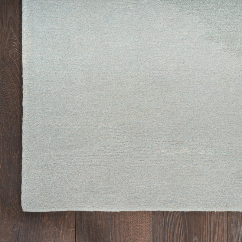 Prismatic   Grey/Seafoam Area Rug, Rectangle 2' x 3'