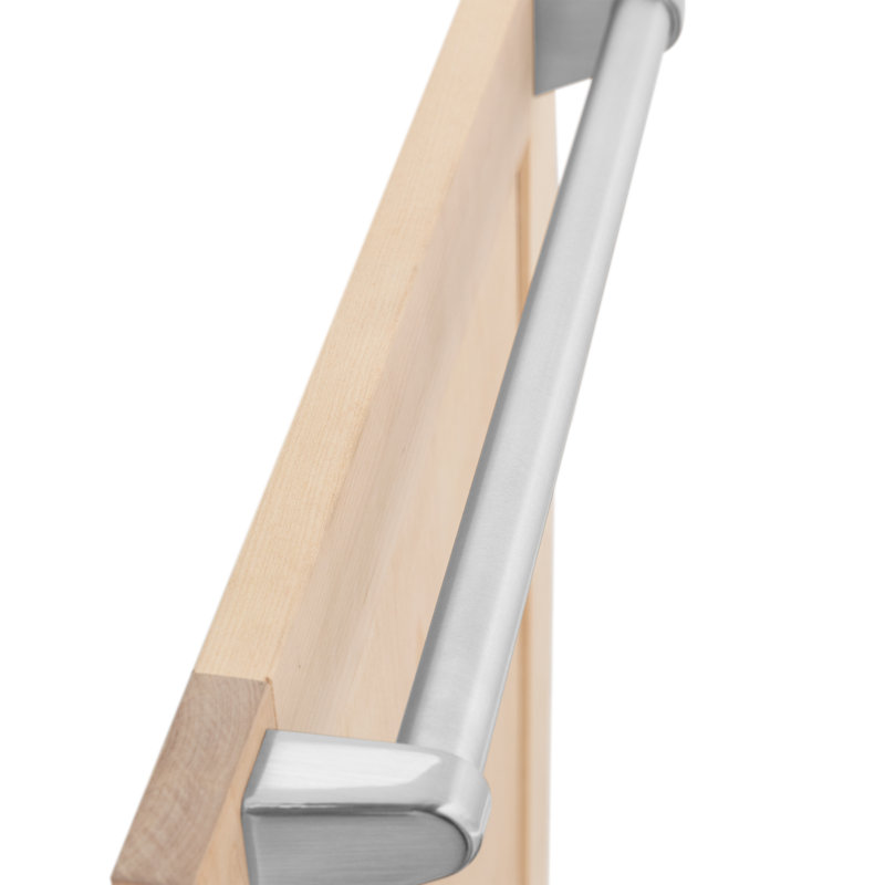 ZLINE 18 in. Tallac Series Dishwasher in Unfinished Wood & Traditonal Handle, 51dBa
