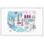 Chic New York by Parvez Taj - 1 Piece Single Picture Frame Wall Art-2052643377