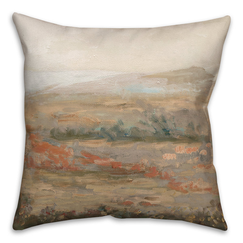 Reversible Throw Pillow, 16" x 16"