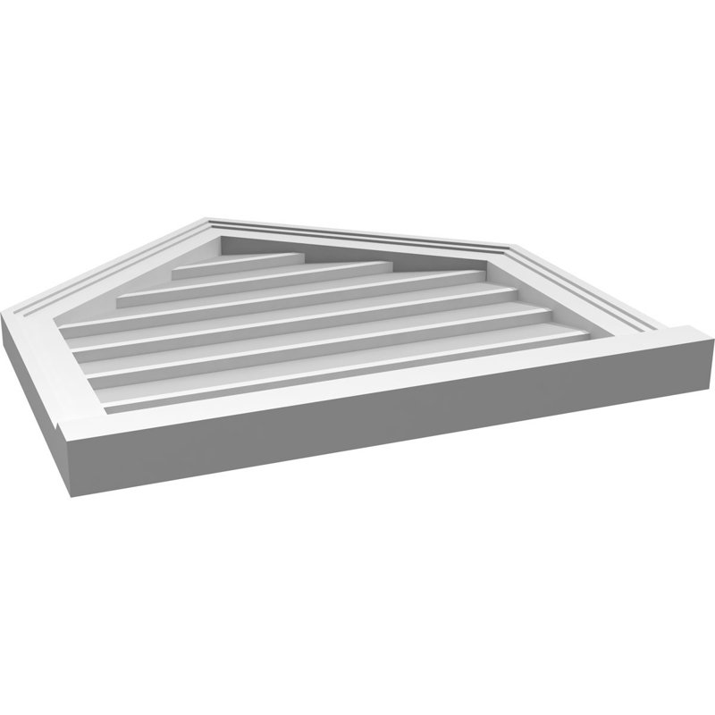 Ventilateur à pignon en uréthane non-fonctionnel Signature, H 24 po x l 24 po x P 2 po