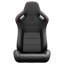 2 sièges de nouveau seau de course Universal 2PC