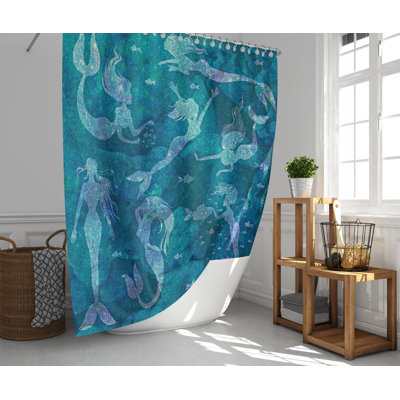 Grati Abstract Shower Curtain