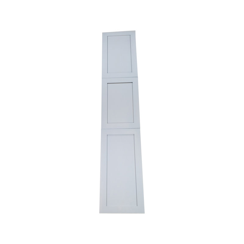 Armoire à pharmacie encastrée sans cadre à 1 porte avec tablettes réglables Frontline Shaker, Gris