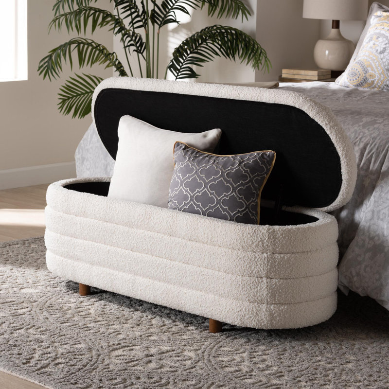 Arnetta Shayln Bench, Cream