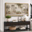 «Rustic Olive Courtyard Archway», impression sur toile encadrée, impression sur toile, 3 pièces-132210026-132210032