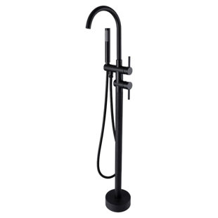 Floor Tub Filler with Diverter