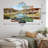 Rustic Landscape & Nature Wall Decor on Metal