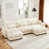 Velours blanc