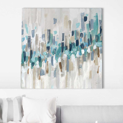 Staccato Blue II par Katrina Craven - Peinture