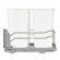 Rev-A-Shelf Double Pull Out Trash Can 35 Qt with Soft-Close