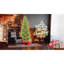 Arbre de Noël à crayon mince de 5 pi, 200 lumières à DEL blanc chaud, 610 branches Pe + réalistes, arbre facile à installer dans les espaces restreints avec support économiseur d'énergie et structure à charnières pour les bureaux