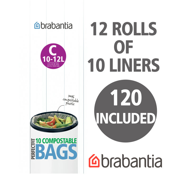10L Bin Liners (12 Pack)
