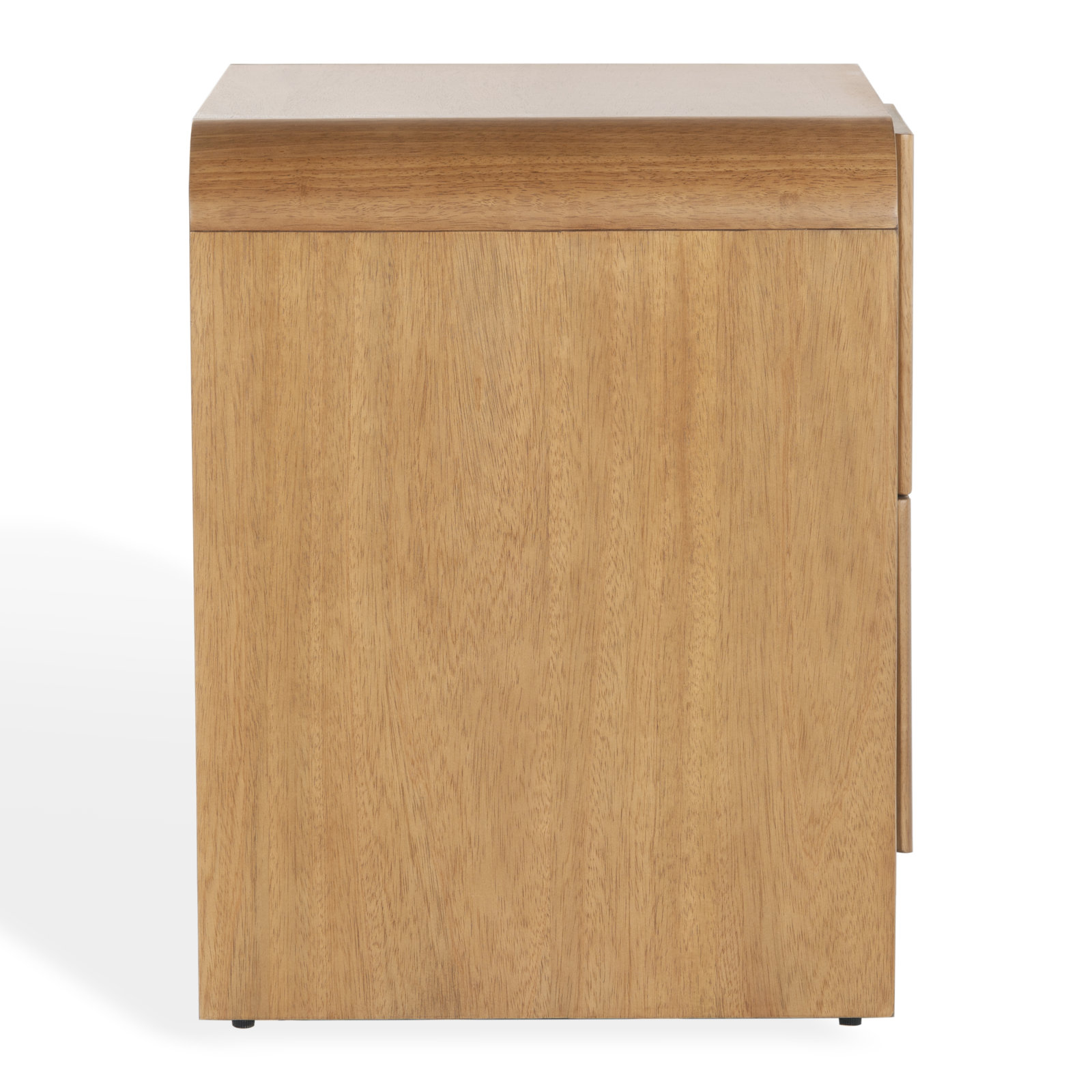 26"Reeded Eood Nightstand, Natural