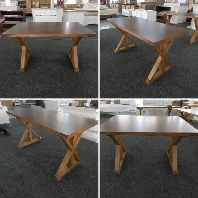 Bureau d'ordinateur 70,9 "Farmhouse, H 29,5 po x l 35,1 po x P 70,9 po