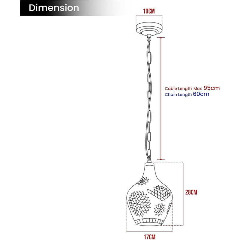1 - Light Brass Pendant, Yes