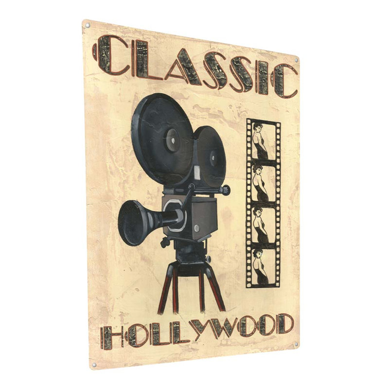 «Classic Hollywood Cinéma», impression sur métal