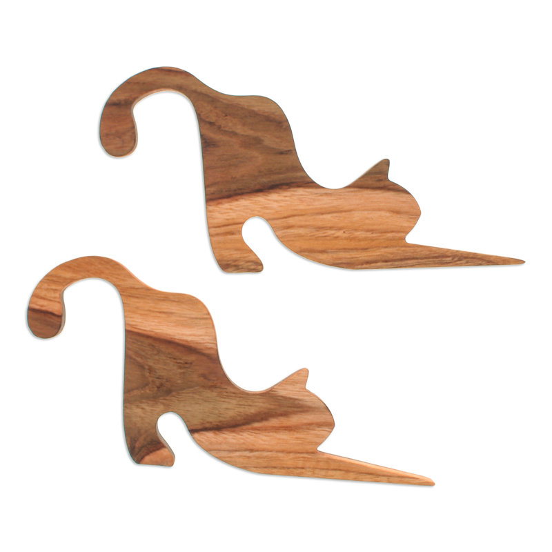 Thanvi Wood Wedge Floor Stop