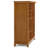 Amherst 44"H Solid Wood Transitional Multi-Cube Bookcase with Fixed Shelves and Tapered Legs-951566363