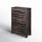 Arlina Farmhouse 5 - Drawer Chest,Dark Oak-2008637542