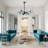 Davesha 8 - Light Dimmable Sputnik Modern Linear Chandelier-1338613154