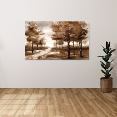 "Fall Park" by Nan Print on Canvas