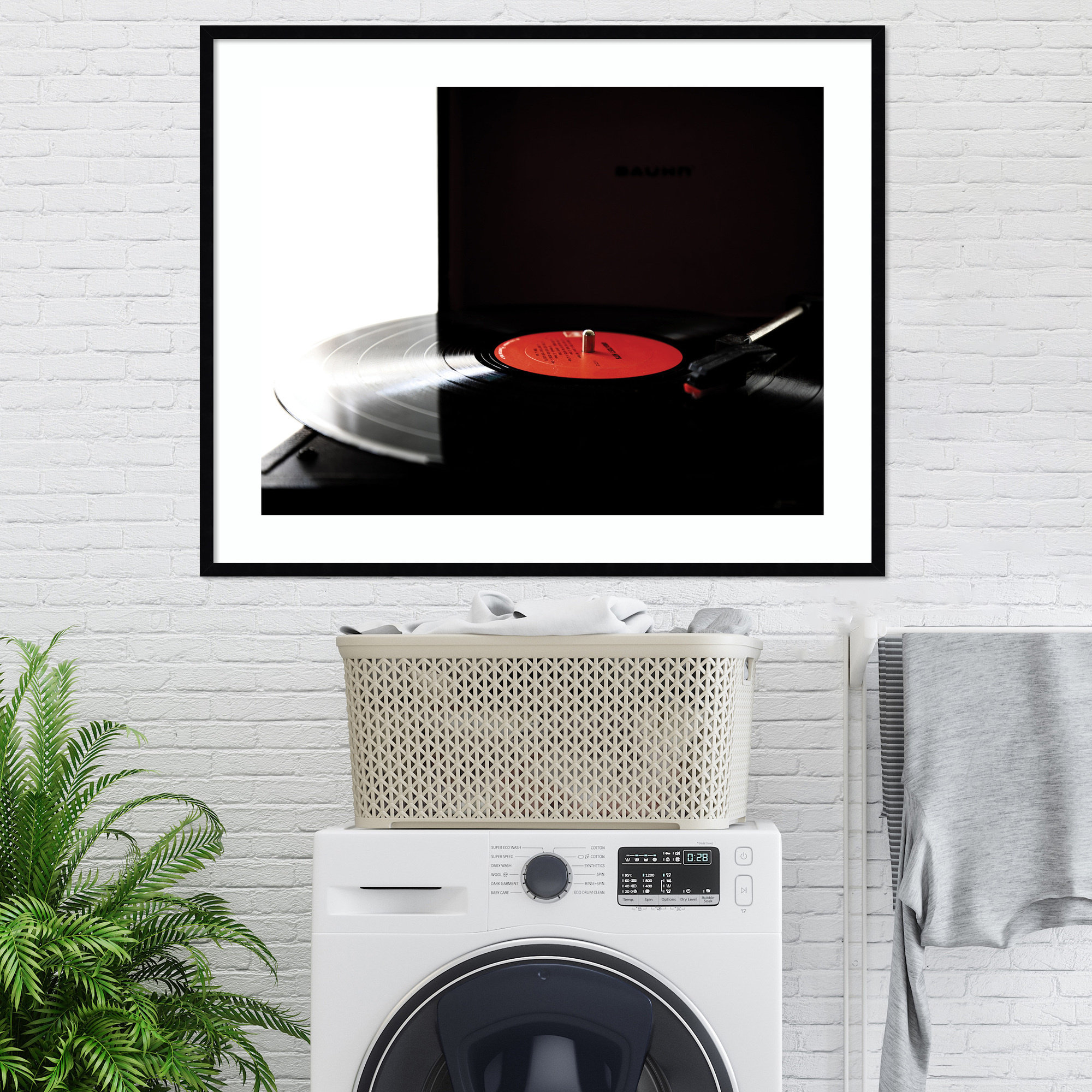 Spin by Alicia Abla, Black Framed, 33.25" H x 41.25" W x 0.8" D