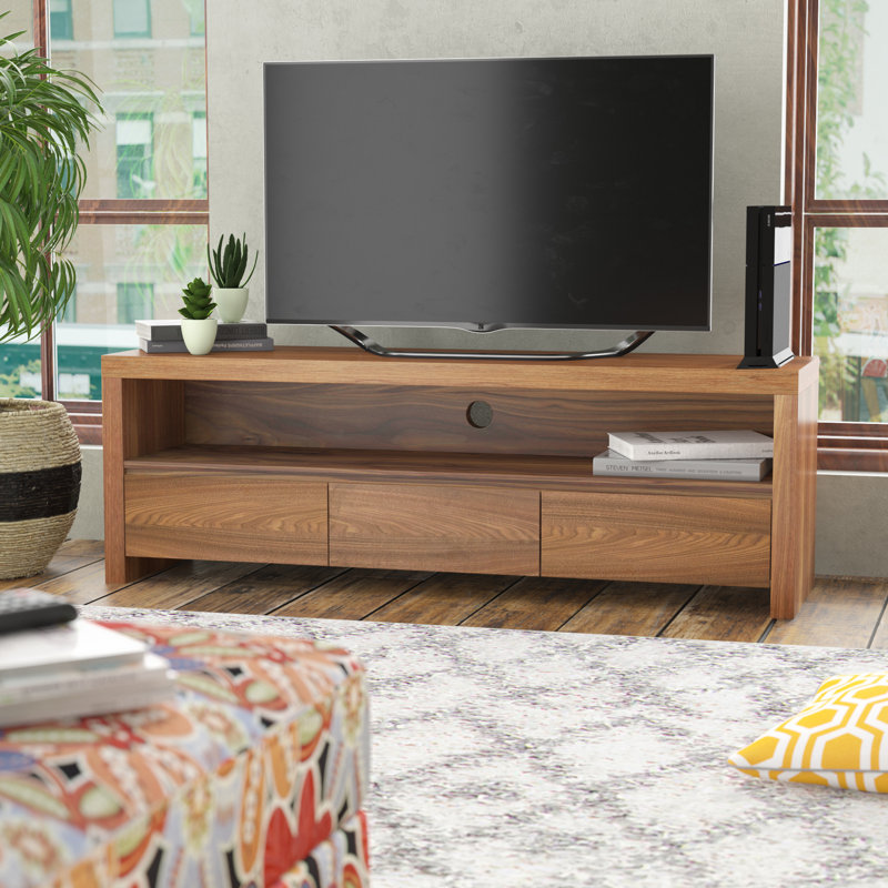 Meuble télé pour téléviseur de 65 po ou moins, Blanc mat