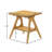 Maurreen Wood Shelf End Table-110705525